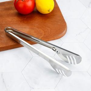 Stainless steel steak tongs