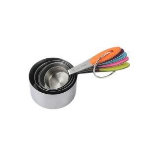 Stainless steel measuring spoon measuring cup set